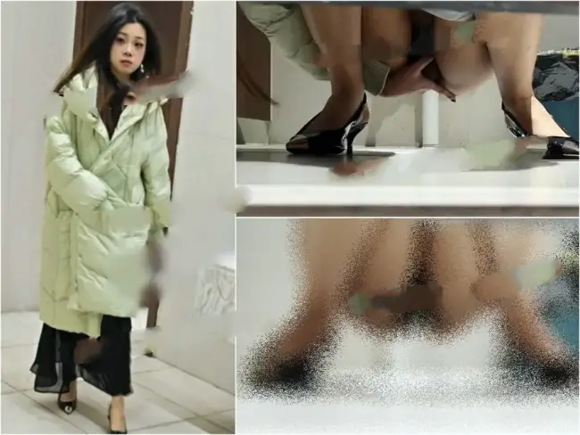 Girls on the Toilet【カーモデルトイレ盗撮(自慰行為を撮影)1】