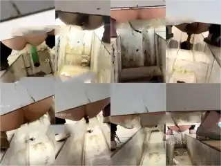 Nude Ass 【ベストトイレショット】黒シルクJK女子のバーパノラマトイレショット11（四）11V