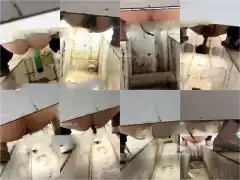 Female hand groove dry toilet 11th 2