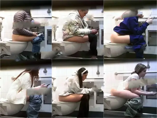 Hot Girls In Student Toilet 12
