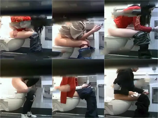 Hot Girls In Student Toilet 13
