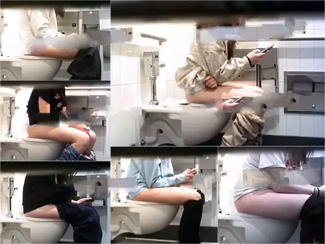 Hot Girls In Student Toilet 8
