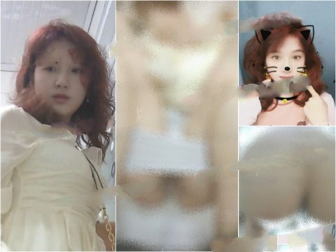 Hidden Camera 【トイレショット】前から後ろまでダブルアングルで極上白虎女子大生が2回放尿（生写真付き）