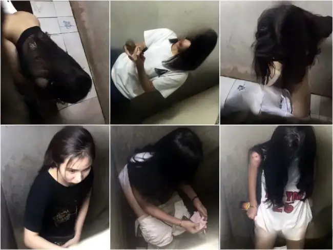 Hidden Camera Night Market Toilet Real Beauties