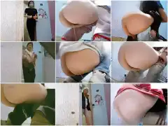 New leaked toilet film butt and small hemorrhoids