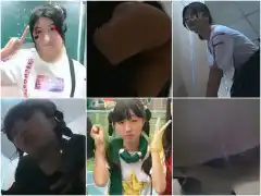TW art performance two cute girls