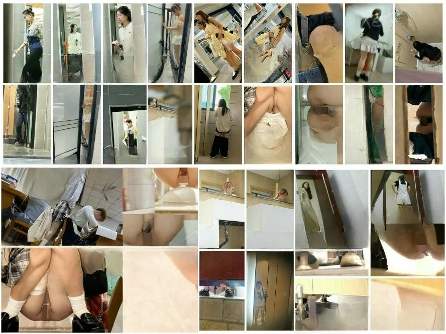 Spy Today 【新着バスルーム撮影】ダンストレーニングセンターのビジネス街バスルーム撮影❤️ 高級キャンパスガールが多数登場