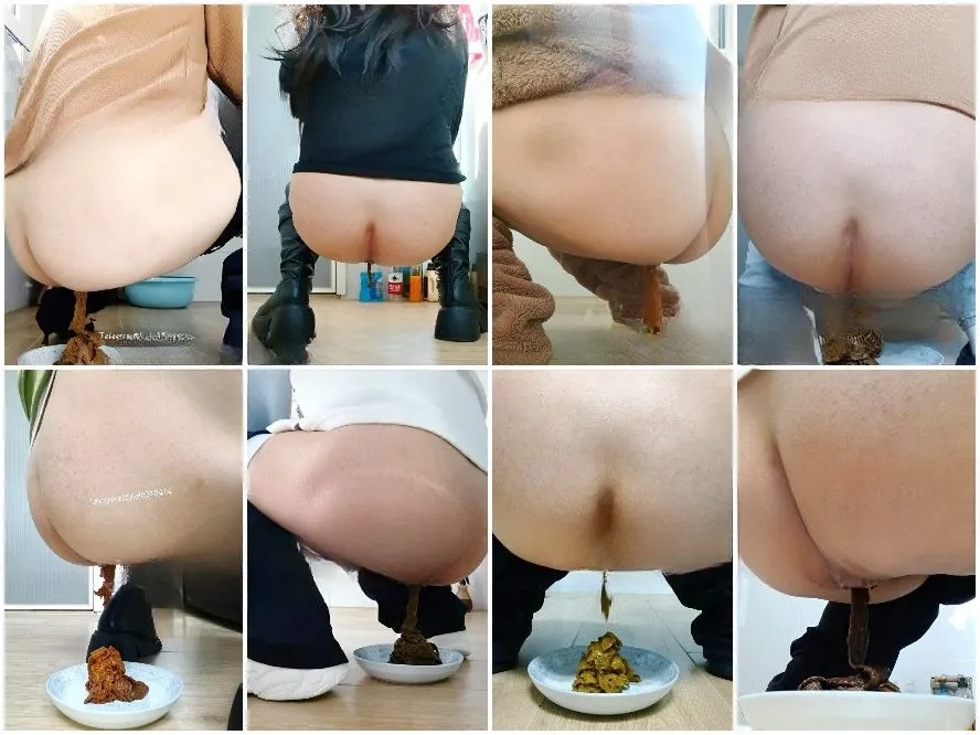 Girls on the Toilet 推特00后【kele010414】黄金重口拉S自拍定制福利