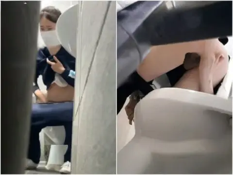 Girls on the Toilet 新たに流出した写真には、昼休みに会社の女性トイレで女性同僚2人が排尿している様子を男性が盗撮している様子…
