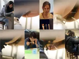 Girls on the Toilet China Toilet Voyeur sifangktv 1675