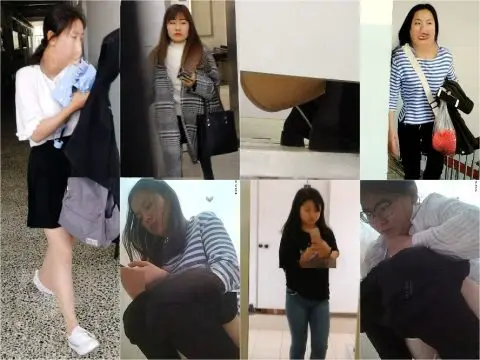 Girls on the Toilet China Toilet Voyeur sifangktv 1676