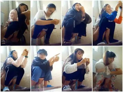 Girls on the Toilet China Toilet Voyeur sifangktv 2539-2541