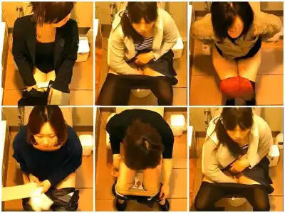 Hidden Camera 女性たちの洋式お手洗い 10(デパート編)