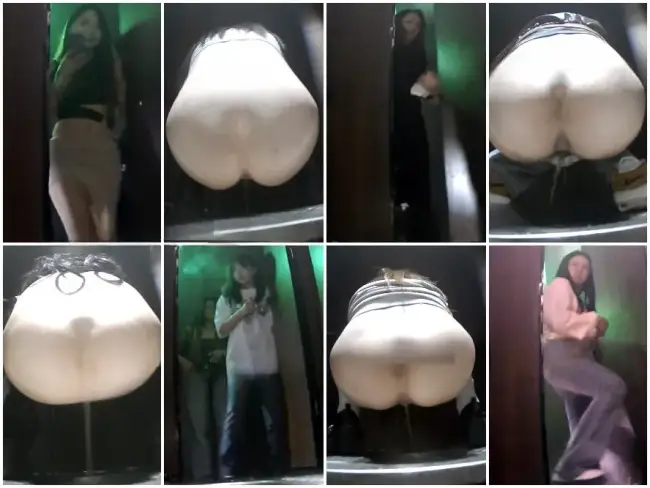 Bar Green Light Dozens of Girls Peeing1 3
