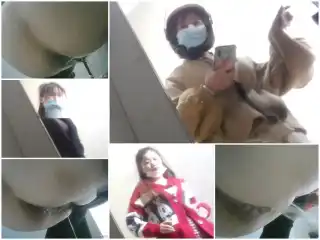 Hidden Camera 編み物工場シリーズの最近のトイレ撮影ビデオ10本の膨大なコレクション❤ 透かしのないオリジナルのファイルで4000人…