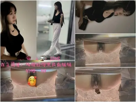 Girls on the Toilet 12月の最新流出トイレ写真!❤️ メディア会社の黒髪ストレートヘアのOLをフィーチャーした単発シリーズ。