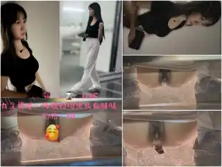 Girls on the Toilet 12月の最新流出トイレ写真！❤️ メディア会社の黒髪ストレートヘアのOLをフィーチャーした単発シリーズ。