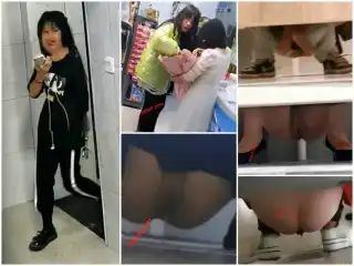 Girls on the Toilet China Toilet Voyeur sifangktv 2566-2568
