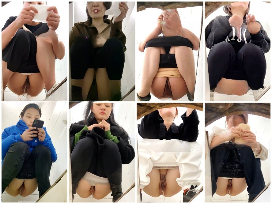 Girls on the Toilet China Toilet Voyeur sifangktv 2594-2596