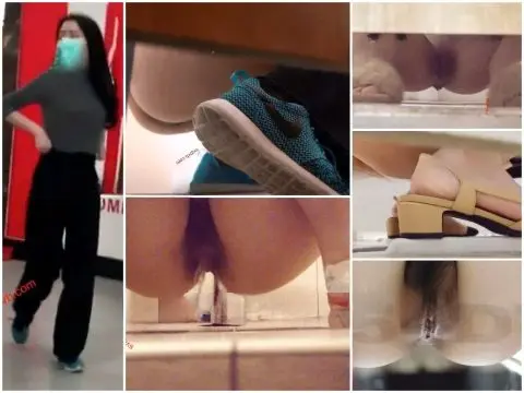 Girls on the Toilet China Toilet Voyeur sifangktv 2623-2625