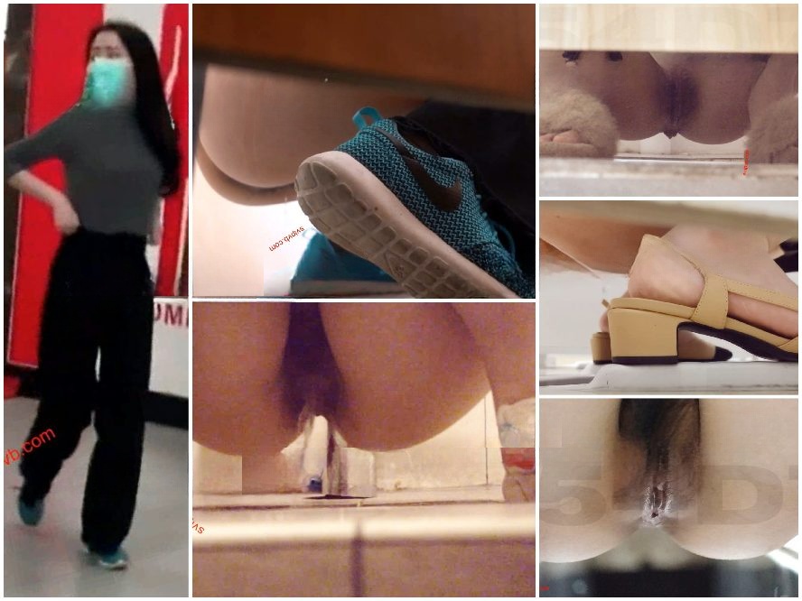 Girls on the Toilet China Toilet Voyeur sifangktv 2623-2625