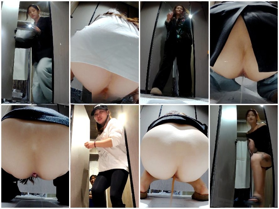 Public Restroom China Toilet Voyeur sifangktv 2638-2640