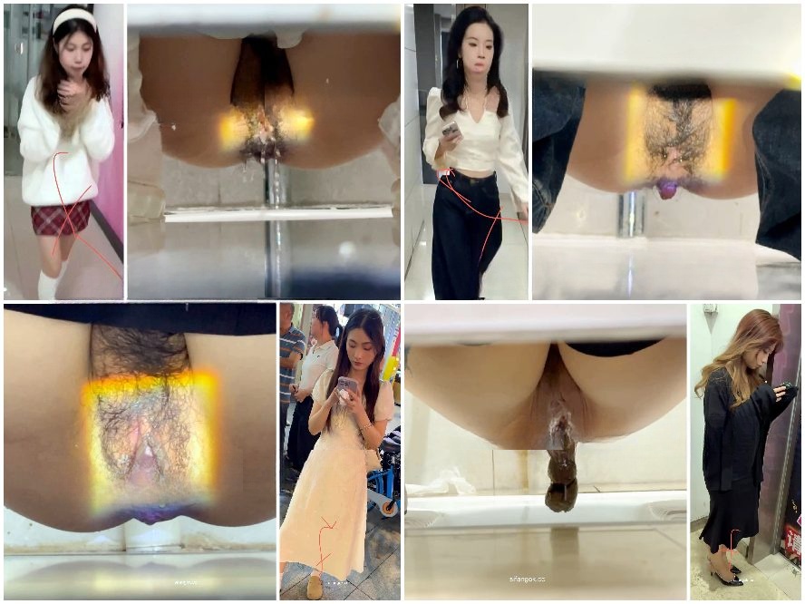 Girls on the Toilet 【トイレ盗撮】強引な撮影と照明 – スマホの鮮明なピントがマンコとアナルを丸出しに