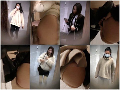 Girls on the Toilet China Toilet Voyeur sifangktv 2713-2715