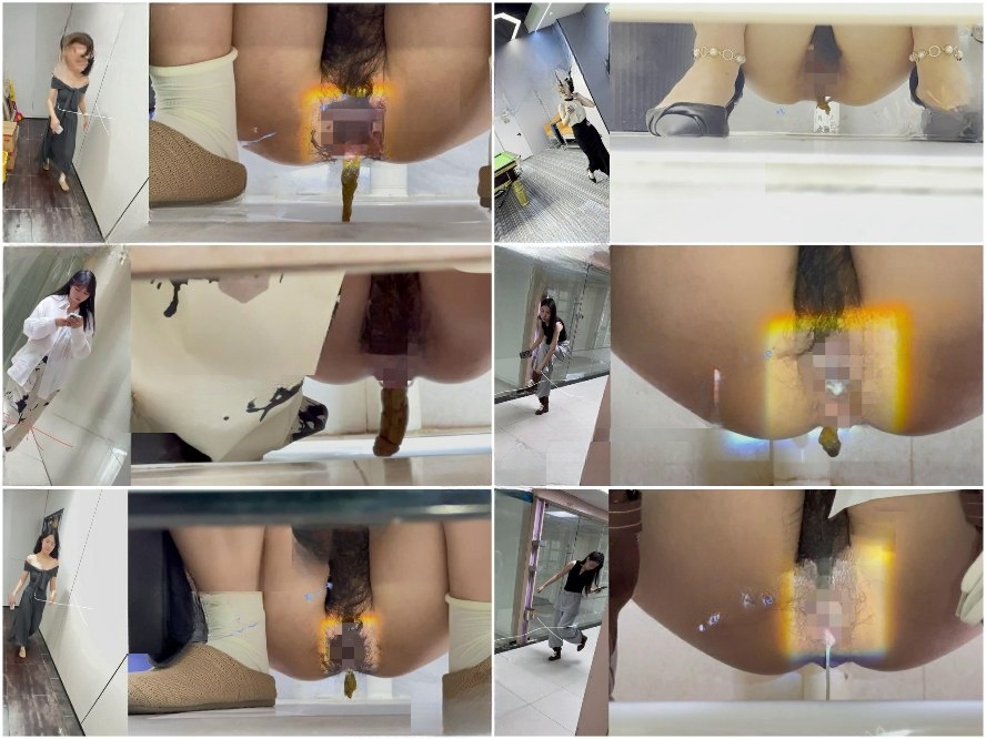 Spy Today トイレから流出した4月の写真❤️ 照明を使った無許可撮影 – 希少な大判シリーズの最高品質美女