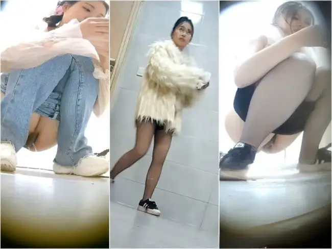 High quality panoramic young lady 2parts