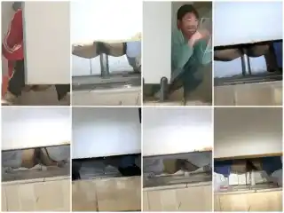 Girls on the Toilet China Toilet Voyeur sifangktv 2767-2769