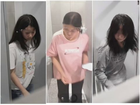 Girls on the Toilet 5月に新たに流出したトイレ写真の達人❤️ 女子大学のトイレに潜入し、複数の女子学生が排尿する様子を密かに…