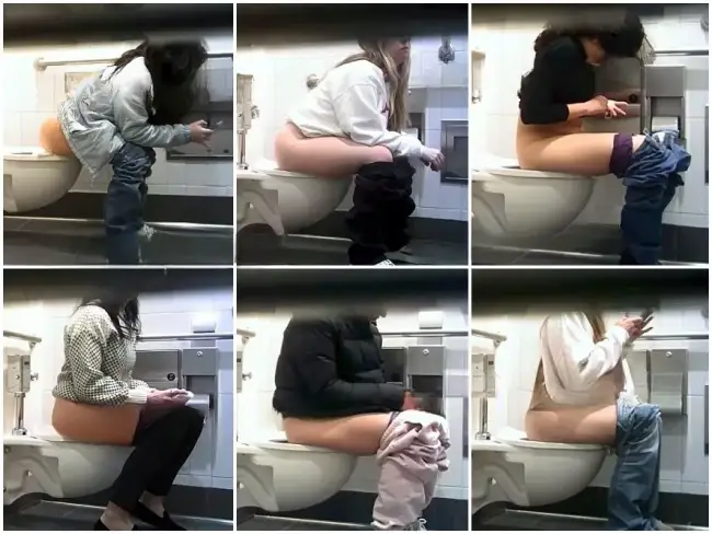 Hot Girls On Student Toilet 10