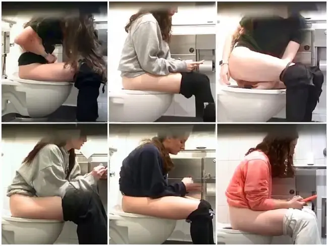 Hot Girls On Student Toilet 14