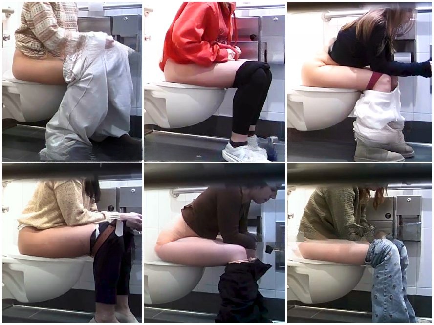 Girls on the Toilet Hot Girls On Student Toilet 1-3