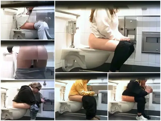 Hot Girls On Student Toilet 6