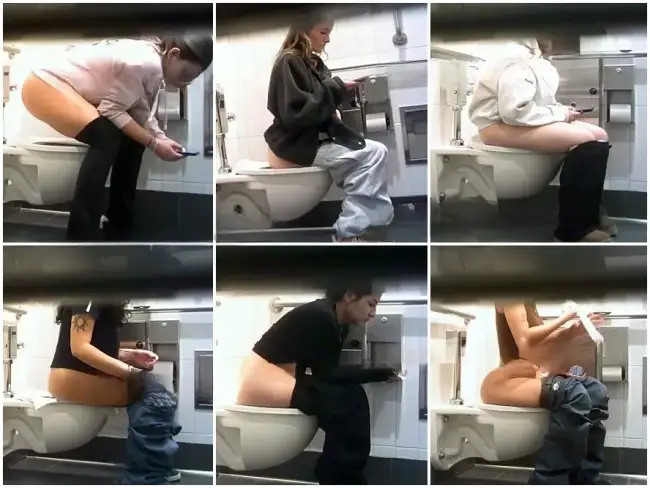 Hot Girls On Student Toilet 9