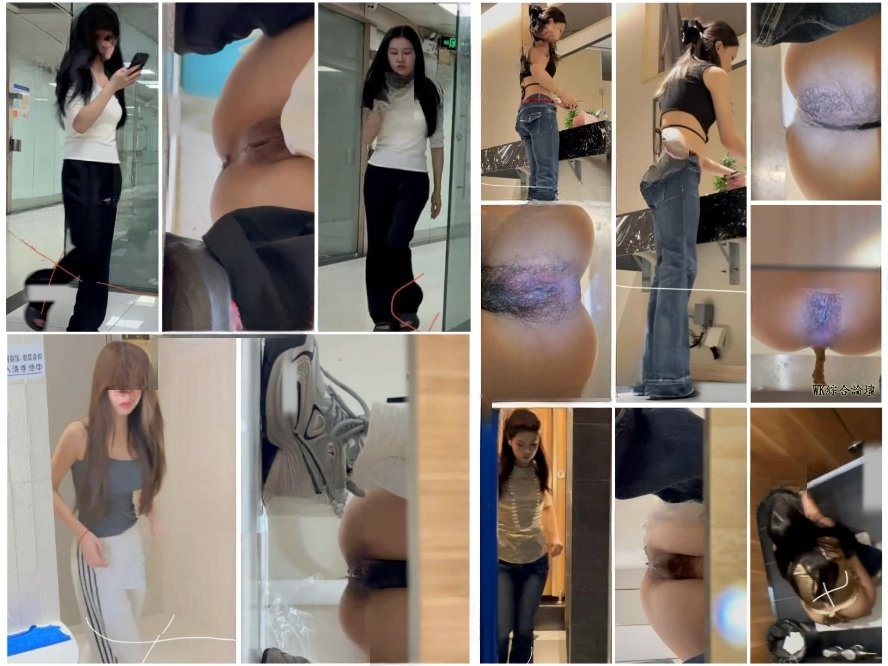 Girls on the Toilet [トイレでの盗撮映像 – 未公開] 「マスター」がトイレに忍び込み、様々なストリーマーを撮影。プロ仕様の…