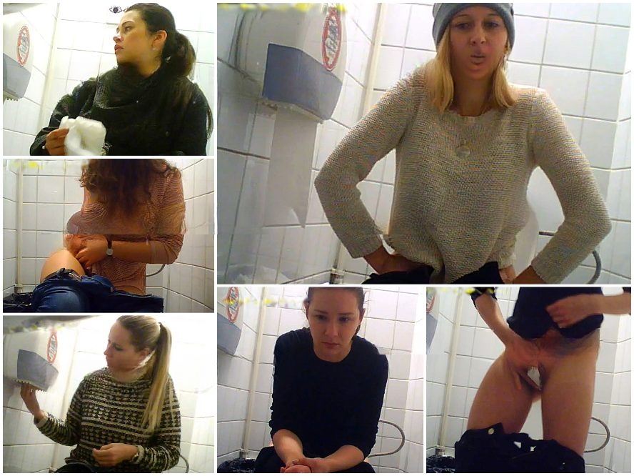Girls on the Toilet Student restroom 51-53