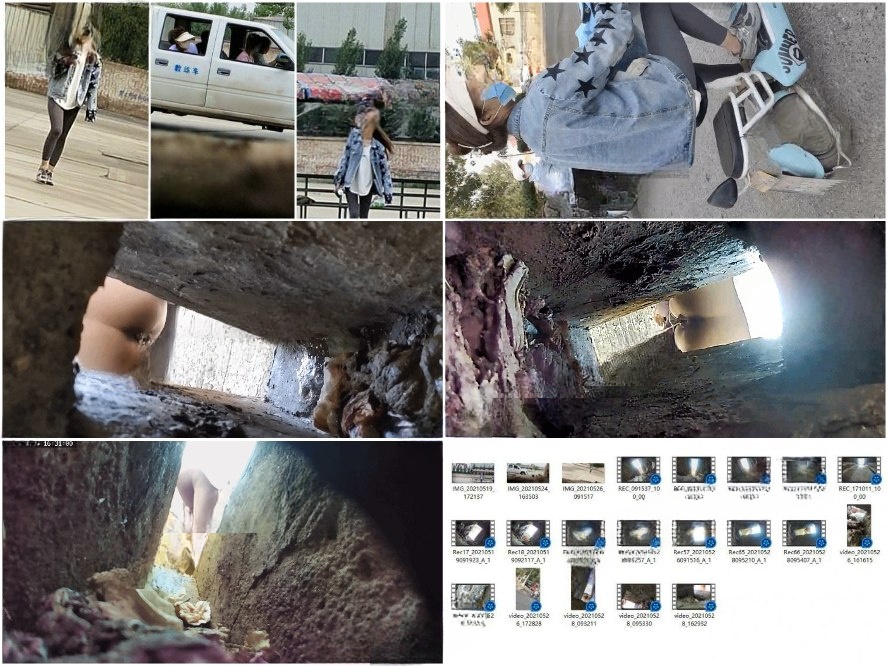 Hidden Camera 【変わり種トイレ覗き】自動車教習所の屋外溝式トイレ――女性教習生の股間を接写。衝撃的なまでのリアリティと没入感。第2話。