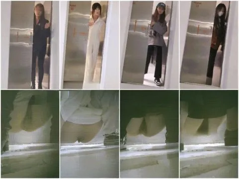 Hidden Camera オフィスビルのトイレで撮影された女性社員の隠し撮りパノラマ映像 ❤️