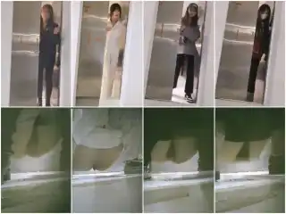 Hidden Camera オフィスビルのトイレで撮影された女性社員の隠し撮りパノラマ映像 ❤️