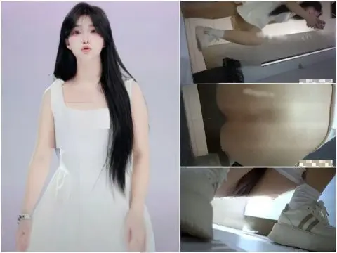 Hidden Camera [ストリーマーのトイレ隠し撮り 6] ストリーマーのトイレの様子を捉えた、超鮮明な2アングル映像。