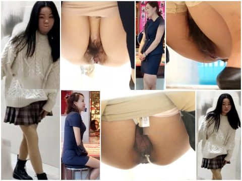 Girls on the Toilet China Toilet Voyeur sifangktv 2884-2886
