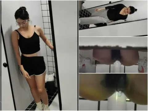 Public Restroom トイレ盗撮のプロによる手持ち隠し撮り❤️ オフィスビルの女子トイレでのありのままの映像:数人の美女が用を足す様子…