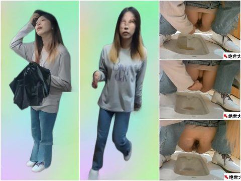 Hidden Camera 【トイレでの盗撮】ブロンドの若い美女が用を足している最中、その柔らかなマンコをプロがこっそり撮影。
