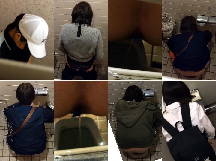 Hidden Camera 激レア若いのが撮れた！海のトイレ、中腰お〇っこ、立ち拭き全5名, , 生理ペーパーの匂い嗅ぎを撮られた娘！肛門フェチ…