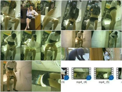 Girls on the Toilet 【極上・トイレ盗撮】高級ブランドモール内の女性用トイレにて、制服姿の清楚で上品な美女を撮影❤️ストッキン…